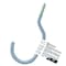 Crawford Crawford Medium Vinyl Coated Gray Steel 5.91 in. L Hook 20 lb 1 pk SS18-25 - alternate 2